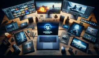 Unreal Engine 5 qui permet de révolutionner la création 3D pour l'article de Ziggourat