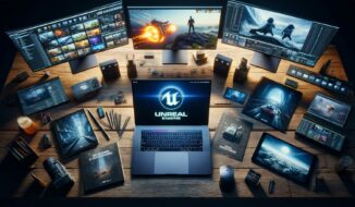 Photo de présentation de l'Unreal Engine 5 qui permet de révolutionner la création 3D pour l'article de Ziggourat